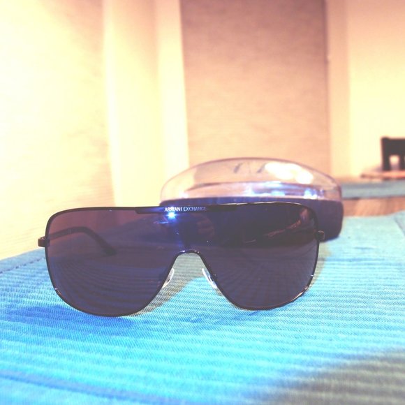 A/X ARMANI EXCHANGE SHIELD UNISEX SUNGLASSES-AX 056/S - Picture 5 of 13